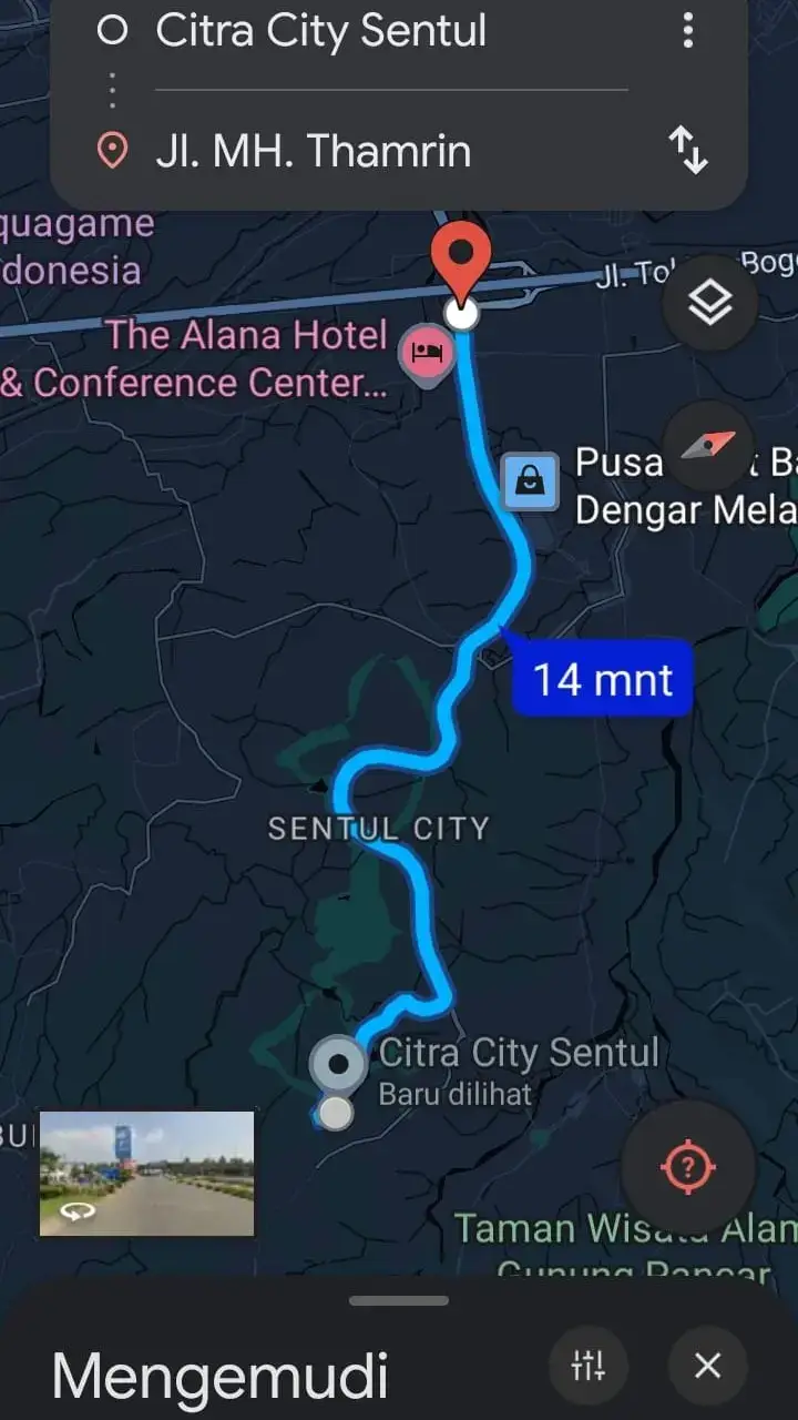 gmap citra city sentul